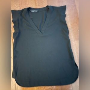Black VNeck Zara Blouse